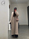 SWAYING 24 Autumn and Winter Cashmere Profile Long Coat SW-SW24AW1T103-TUO Camel